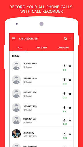 Call Recorder Free screenshot 1