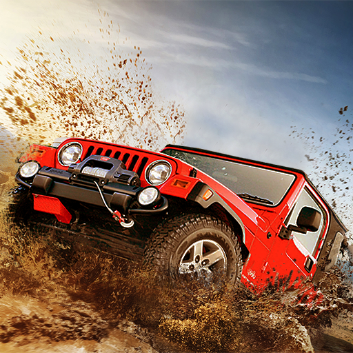 Offroad jeep driving Games Sim icon