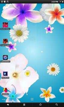 Flowers live wallpaper screenshot 2