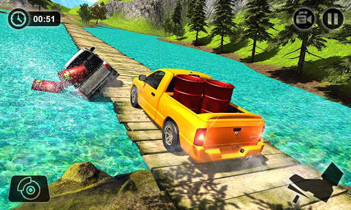 Offroad Hilux Pickup Truck Driving Simulator screenshot 5