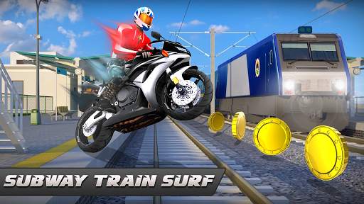 EZ Drive - Train Racer - Train Surfer, Bike Race screenshot 5