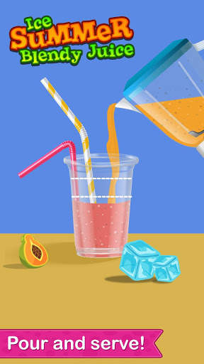 Juicy Simulator - Blend It Icy Drink Simulation screenshot 4
