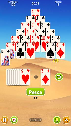 Solitario Piramide screenshot 2