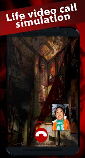 scary granny's video call/chat game prank screenshot 3