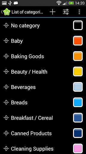 Shopping list license screenshot 6