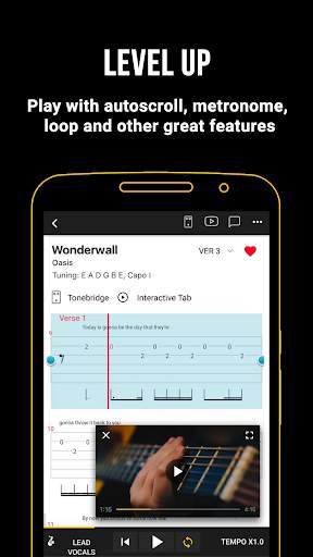 Ultimate Guitar: Gitarre Stimmen & Chords & Tabs screenshot 3