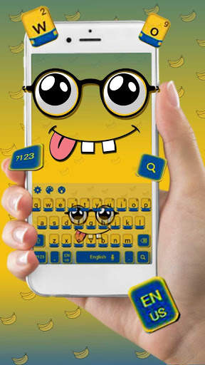 Mini Friends Keyboard Theme स्क्रीनशॉट 1