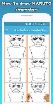 How To Draw Naruto Characters screenshot 7
