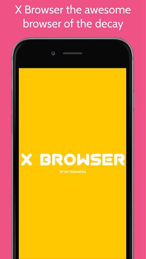 X Browser - Superfast 4G & Lite 1 تصوير الشاشة