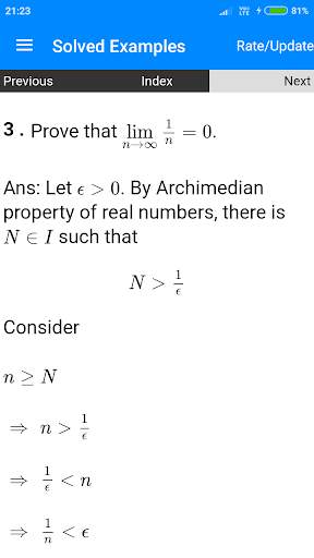 Sequences of Real Numbers screenshot 5
