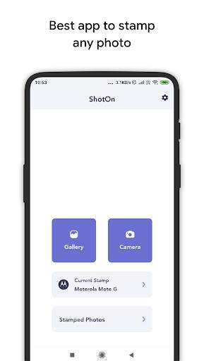 ShotOn - Photo Stamping app screenshot 1