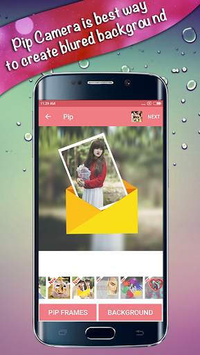 Pip Camera Photo Editor screenshot 1