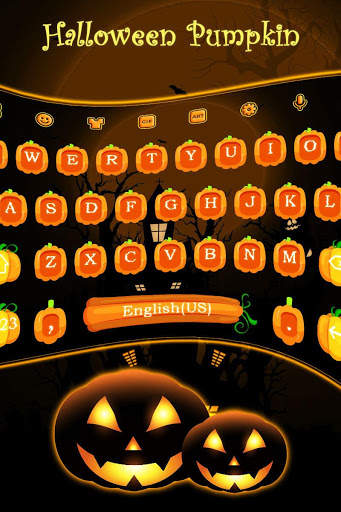 Halloween Pumpkin Keyboard screenshot 2