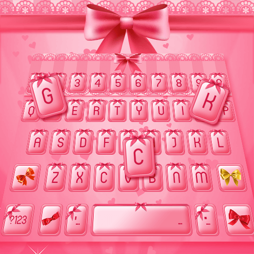 Pink Bow Keyboard Skin icon