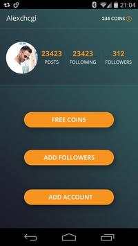 Followers for Instagram screenshot 2