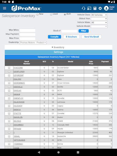 ProMax Mobile App screenshot 15