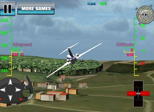 Airplane 3D flight simulator screenshot 7