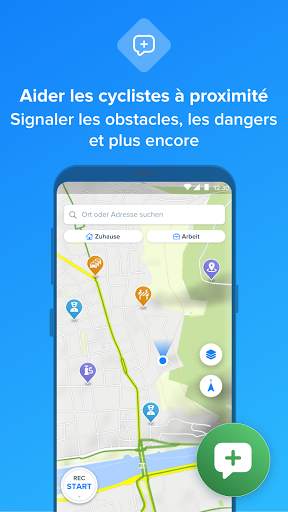Bikemap - Votre carte de vélo et navigation GPS screenshot 8