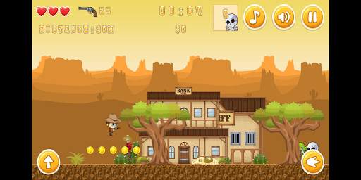 Super Cowboy Run-Best Funny Game screenshot 3