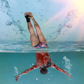 Back-Flip Cliff Diving Game icon