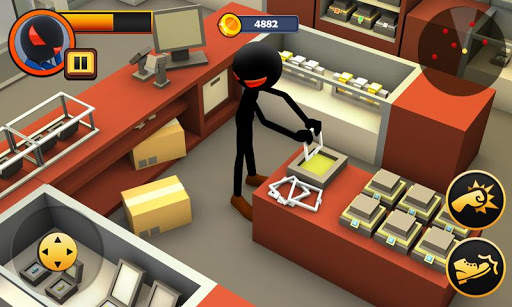Criminal Stickman Escape 3D screenshot 1