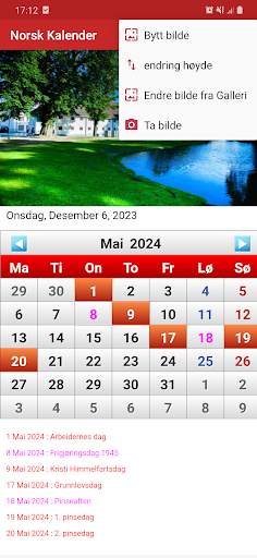 Norsk Kalender 2024 screenshot 4