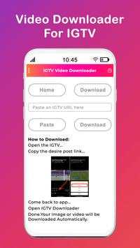 Video Downloader for IGTV screenshot 1