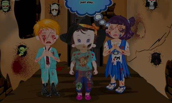 Halloween Kids Zombie Game screenshot 1