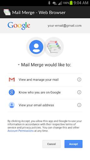 Mail Merge Lite screenshot 4