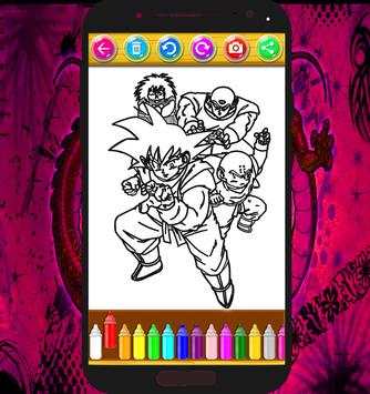 How To Color Dragon Ball Z (Dragon Ball Z games) screenshot 2