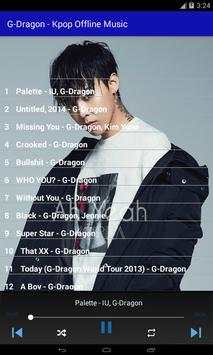 G-Dragon - Kpop Offline Music screenshot 6