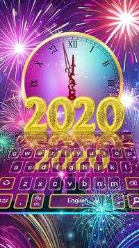 Happy New Year 2020 Keyboard screenshot 1