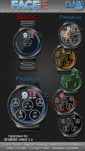 FACE-ie HD Watch Face Widget & Live Wallpaper screenshot 1