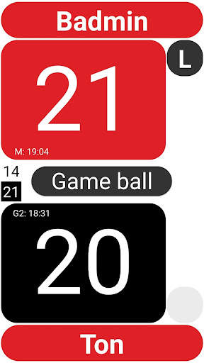 Score Badminton screenshot 2