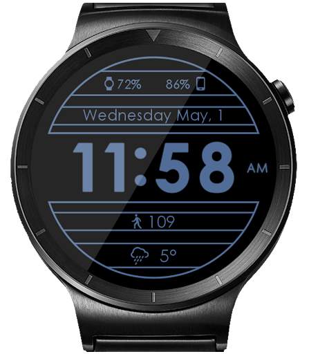 Metallic Mesh HD WatchFace Widget & Live Wallpaper screenshot 19