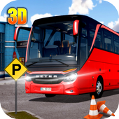 Bus Parking 3D City Drive icon