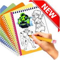 Learn How To Draw Ben Ten Aliens 𝒮tep By 𝒮tep