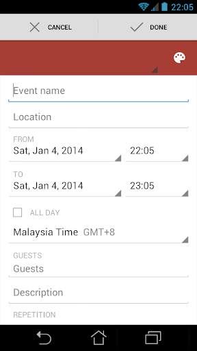 Add Calendar Event Now скриншот 1