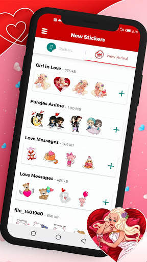 Love Stickers - 3d Stickers for whatsapp screenshot 8