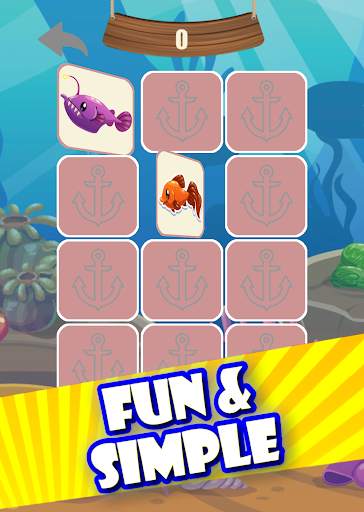 Memory game - Ocean fish screenshot 6