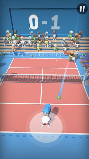 TenniSwiper - Mobile Tennis Game screenshot 4