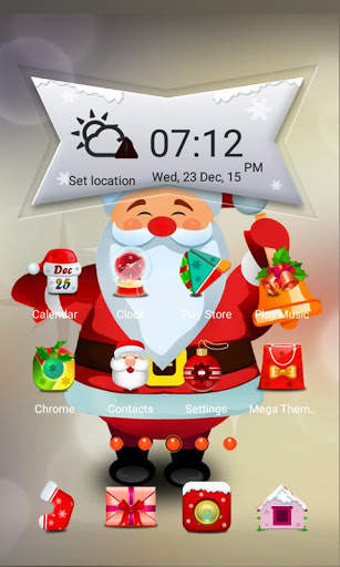 Christmas Theme: Mega Launcher screenshot 5