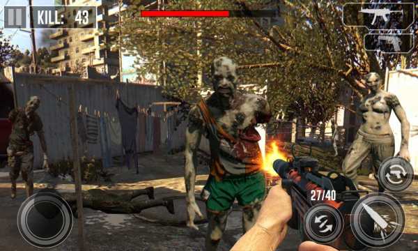 Zombie Shooting Dead Zombie Frontier 3D screenshot 4