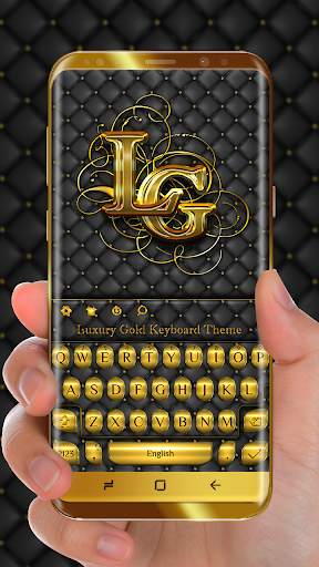Luxury Gold Keyboard screenshot 2