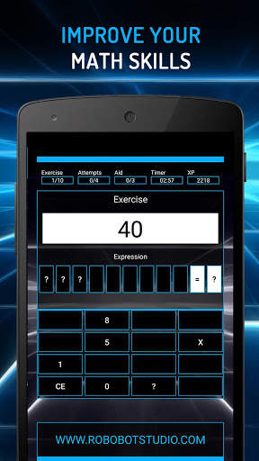 Mathematical Puzzles - Math games for adults screenshot 1