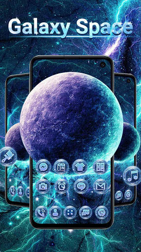 Nebula Galaxy Themes Live Wallpapers screenshot 1