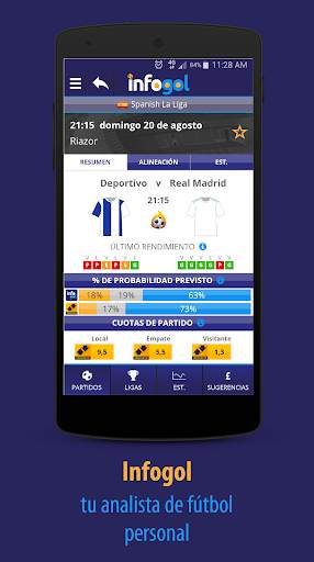 Infogol – Consejos de apuestas screenshot 1