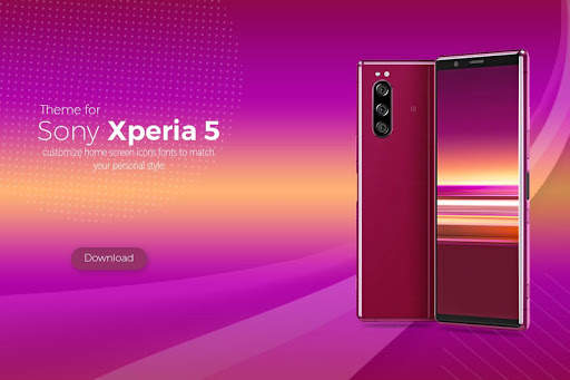Theme for Sony Xperia 5 screenshot 1
