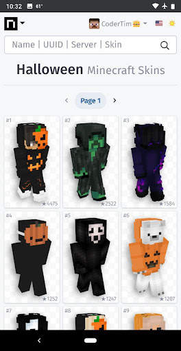 NameMC: The Best Minecraft Skins screenshot 5