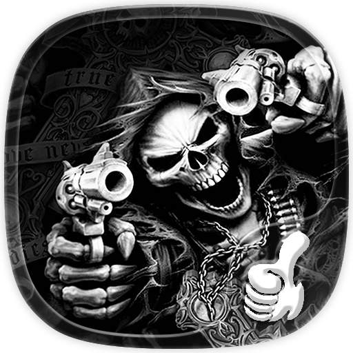 Hell Skull and Gun Theme 1.1.4